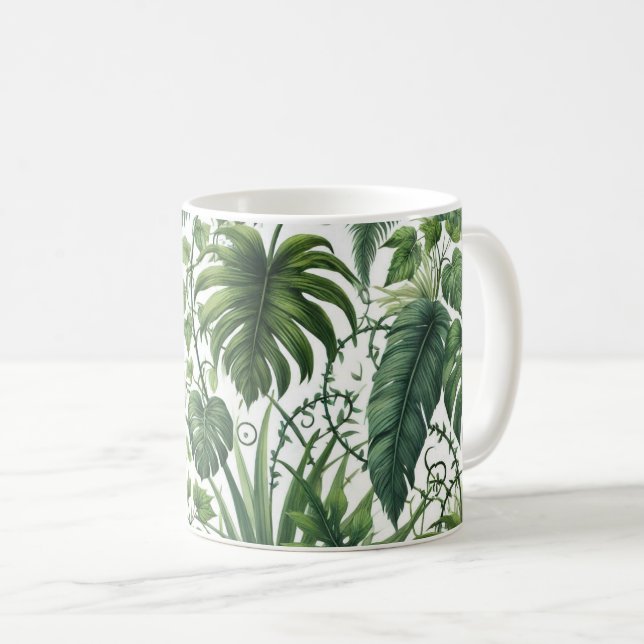 Mug Jungle tropicale (Devant droit)