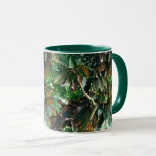 Mug Jungle tropicale verte