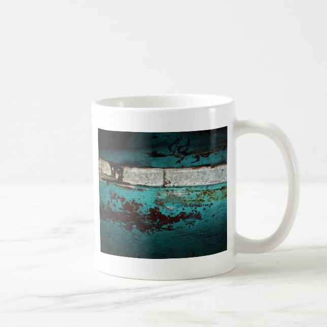 Mug Junk Yard vintage car 50's aqua turquoise (Droite)