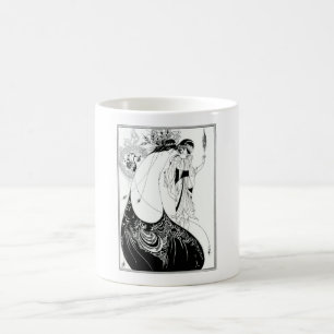 Mug Jupe Beardsley Peacock Vintage