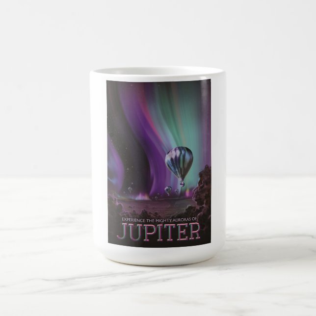 Mug Jupiter Travel by Hot Air Balloon Bighty Aurora (Centre)