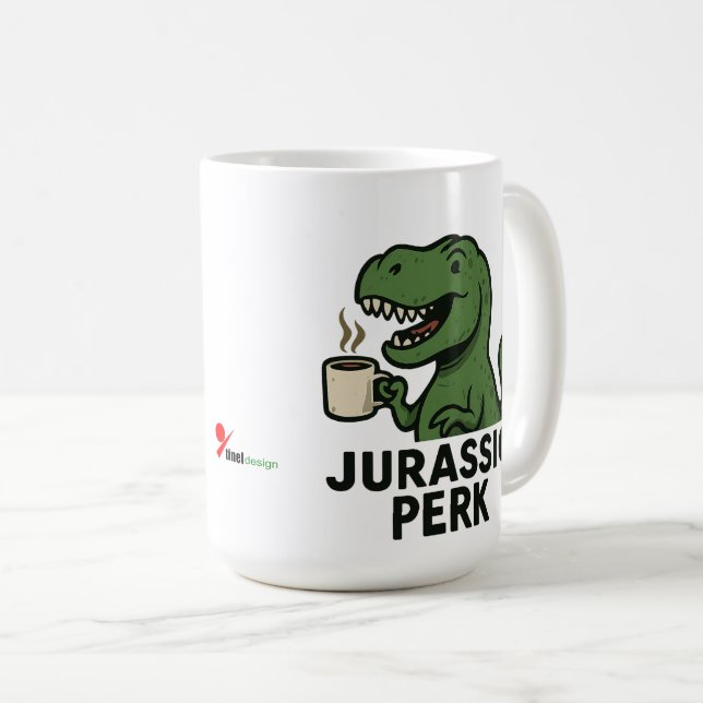 Mug Jurassic Perk (Devant droit)