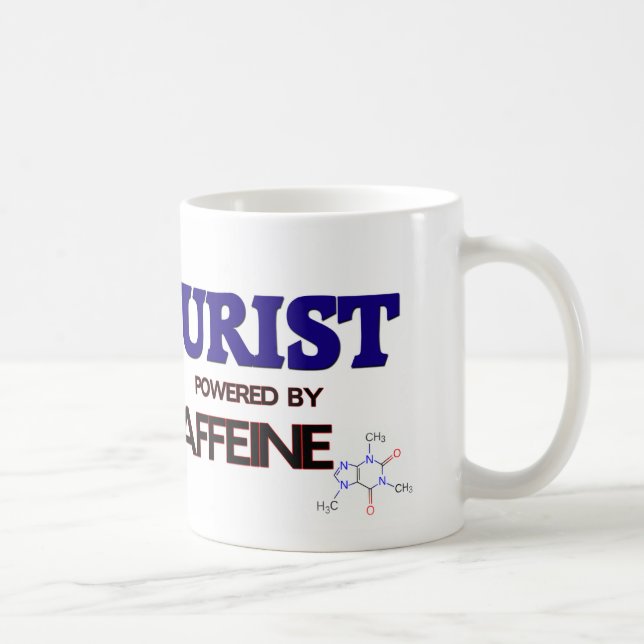 Mug Juriste actionné par la caféine (Droite)