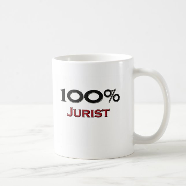 Mug Juriste de 100 pour cent (Droite)