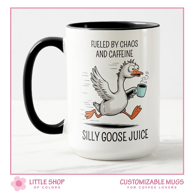 Mug Jus de l'oie ridicule Drôle personnalisé (Créateur téléchargé)