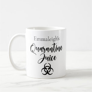 Mug Jus de quarantaine personnalisé amusant