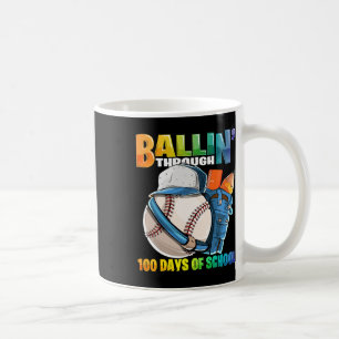 Mug Jusqu'À 100 Jours De Baseball École Maternelle B