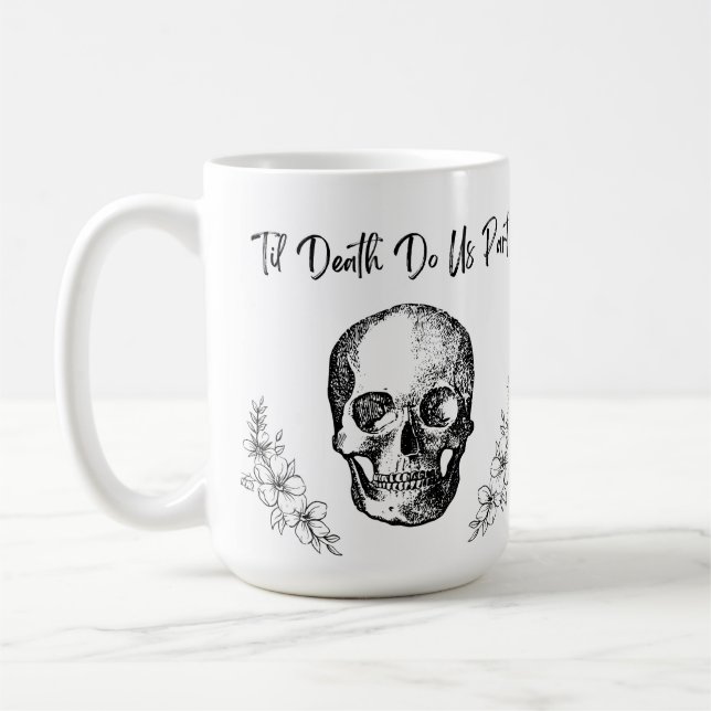 Mug Jusqu'à ce que la mort nous sépare de la boue Mari (Gauche)