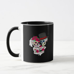 Mug Jusqu'à ce que la mort nous sépare du crâne