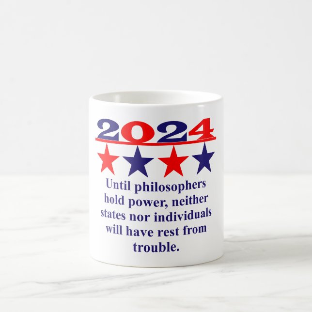 Mug Jusqu'à ce que les philosophes détiennent le pouvo (Centre)