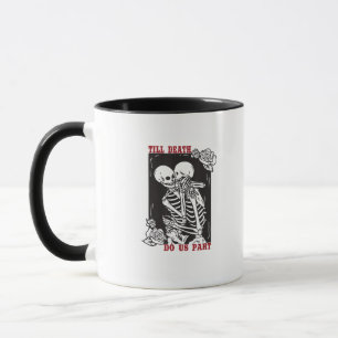 Mug Jusqu'à la mort faisons-nous partie Mariage Squele