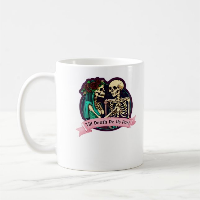 Mug Jusqu'à la mort faisons-nous partie Valentine Art  (Gauche)