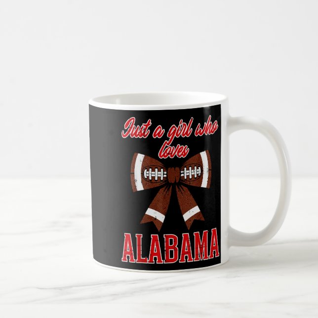 Mug Just A Girl Who Loves Alabama Kids Women Girls You (Droite)