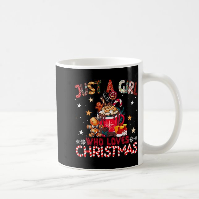 Mug Just A Girl Who Loves Christmas Hot Cocoa Bar Xmas (Droite)