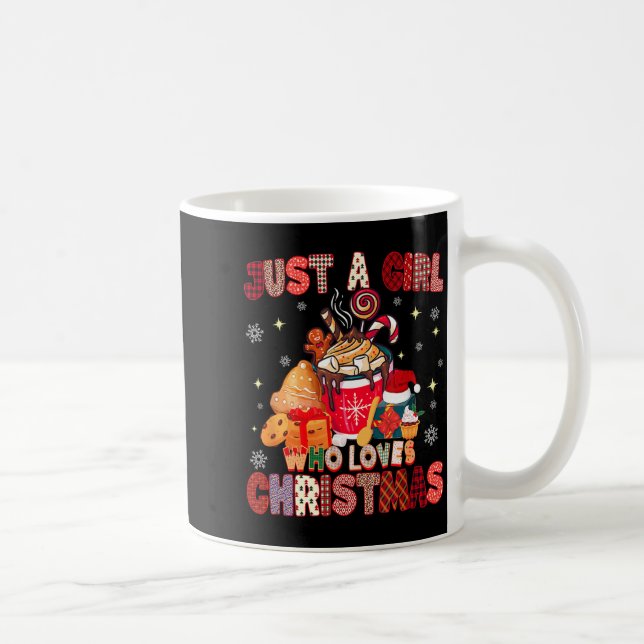 Mug Just A Girl Who Loves Christmas Hot Cocoa Lover Xm (Droite)
