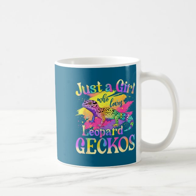 Mug Just A Girl Who Loves Leopard Geckos  (Droite)