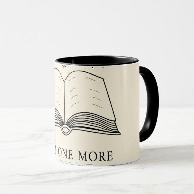 Mug Just One More Chapter - Cozy Book Love (Devant droit)