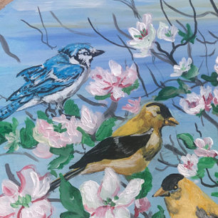 Mug Juste Birding Blue Jays