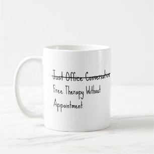 Mug Juste des conversations de bureau
