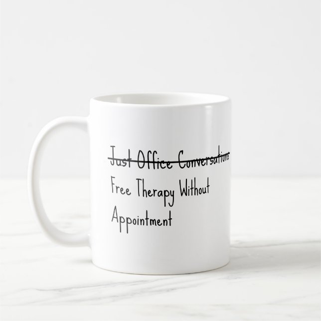 Mug Juste des conversations de bureau (Gauche)