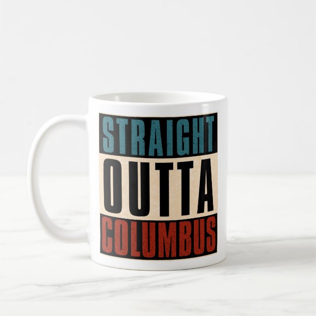 Mug Juste devant Columbus Ohio OH USA (Gauche)