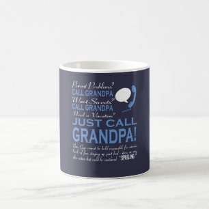 MUG JUSTE GRAND-PAPA D'APPEL !