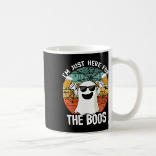 Mug Juste ici pour les huées Funny Halloween amateurs