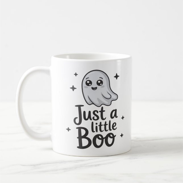 Mug Juste Little Boo Création Drôle (Gauche)