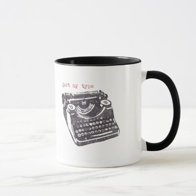 Mug "juste mon type " (Droite)