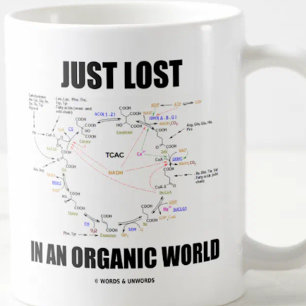 Mug Juste Perdu Dans Un Monde Biologique Krebs Cycle H