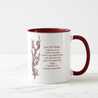 Mug Juste Pour Aujourd'Hui Citation Inspirationnelle