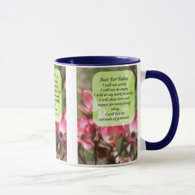 Mug Juste Pour Aujourd'Hui Dogwood Floral Inspiration (Droite)