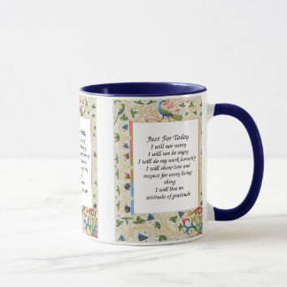 Mug Juste Pour Aujourd'Hui Peacock Inspiration