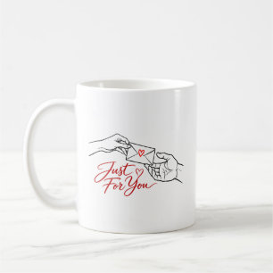 Mug Juste pour Vous – Lettre d'Amour Romantique