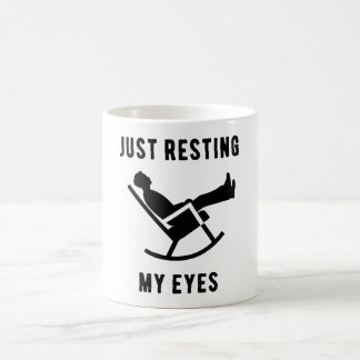 Mug Juste Reposer Les Yeux Relaxés Vibe Keepsaké Mug,