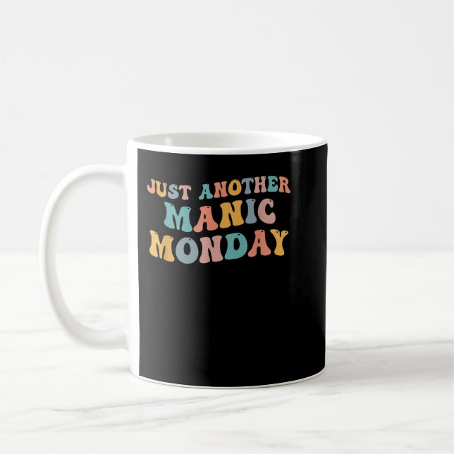 Mug Juste un autre maniaque lundi mème plaisanter Amou (Gauche)