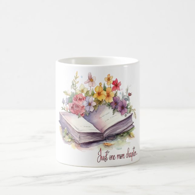 Mug Juste un chapitre de plus - Amoureux des livres  (Centre)