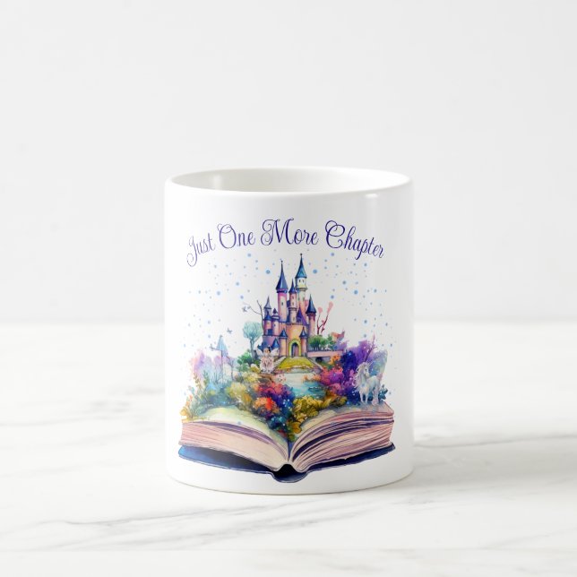Mug Juste un chapitre de plus - Amoureux des livres  (Centre)