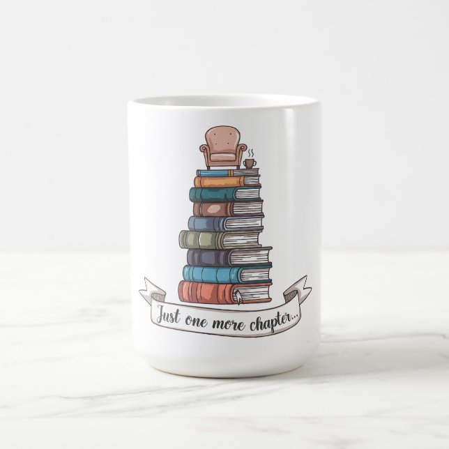 Mug Juste un chapitre de plus - Conception de livre co (Centre)
