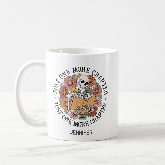 Mug Juste Un Chapitre De Plus Drôle Skeleton Teacher M (Gauche)