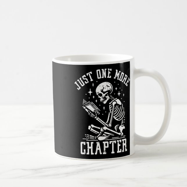 Mug Juste un chapitre de plus, livre de lecture de squ (Droite)