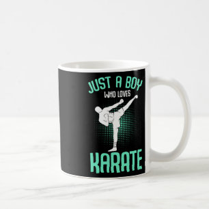 Mug Juste Un Garçon Qui Aime Karate Kids Garçons