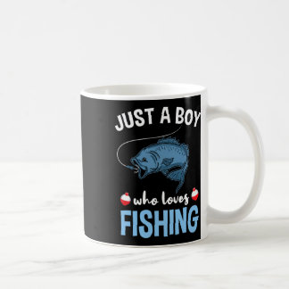 Mug Juste un garçon qui aime la pêche