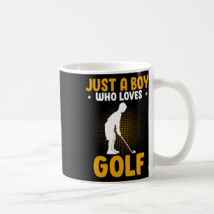 Mug Juste un garçon qui aime le golf