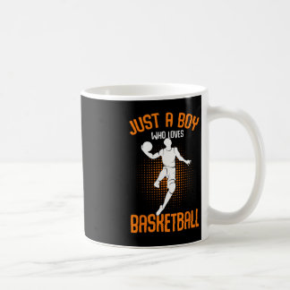 Mug Juste un garçon qui aime le joueur de basket-ball 