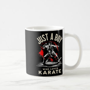 Mug Juste un garçon qui aime le karaté - Arts martiaux