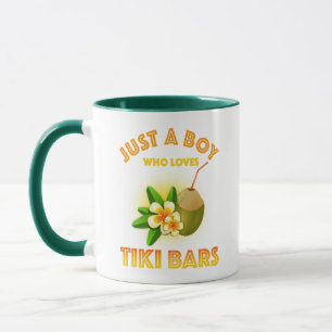 Mug Juste Un Garçon Qui Aime Les Bars Tiki