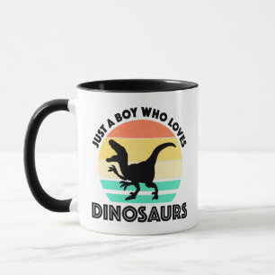 Mug Juste un garçon qui aime les dinosaures