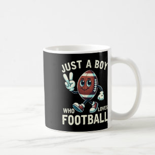 Mug Juste un garçon qui aime les garçons footballeurs
