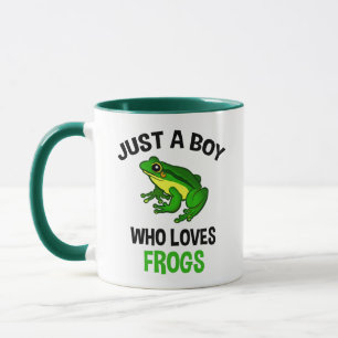 Mug Juste un garçon qui aime les grenouilles